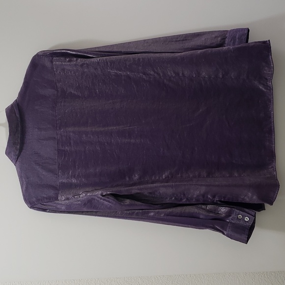 Chico's Women's Long Sleeve Button Down Shirt - Picture 5 of 7